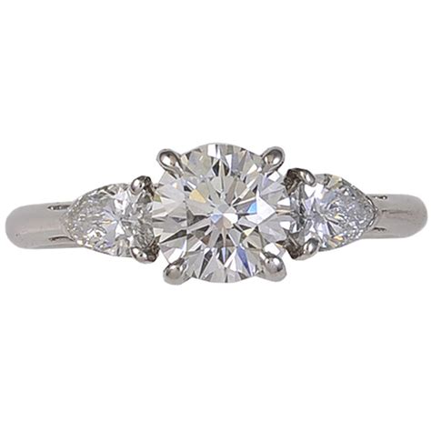 Tiffany and Co. Diamond Platinum Engagement Ring at 1stdibs Rings to buy or bid tiffany & co.