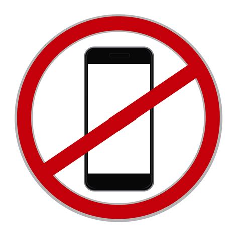 No Cellphone Sign Nocellphonesignprintable