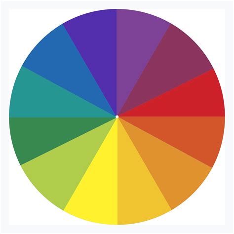 Colour Wheel Display Color Wheel Design Color Wheel Art Color Wheel