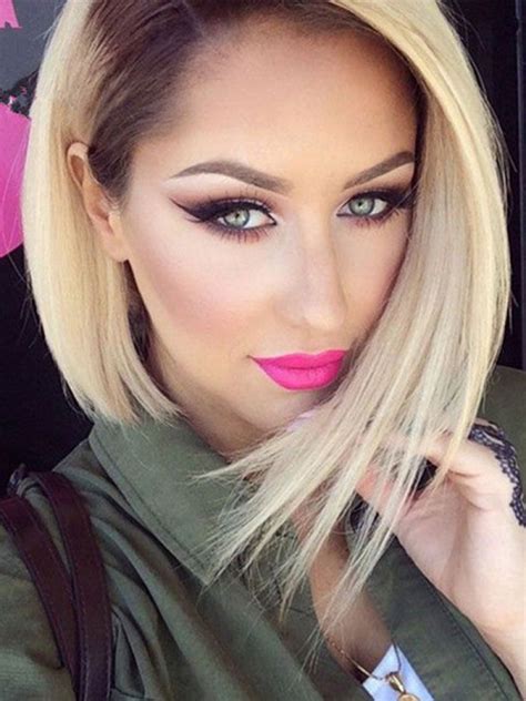 As they say, measure twice and cut once! 1b/613 Ombre Blonde Brazilian Virgin Human Hair Lace Front ...