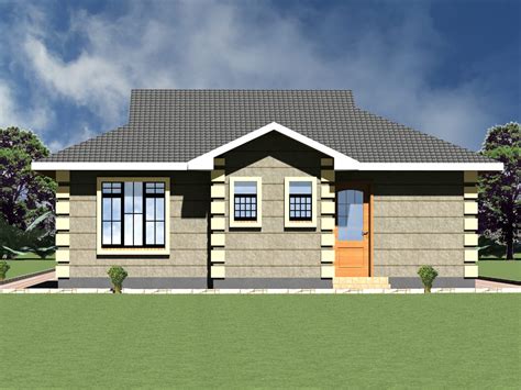 The living spaces for three bedroom house plans in kenya consist of the lounge area, and in more elaborate setups, include a dining area. House designs in kenya and cost |HPD Consult