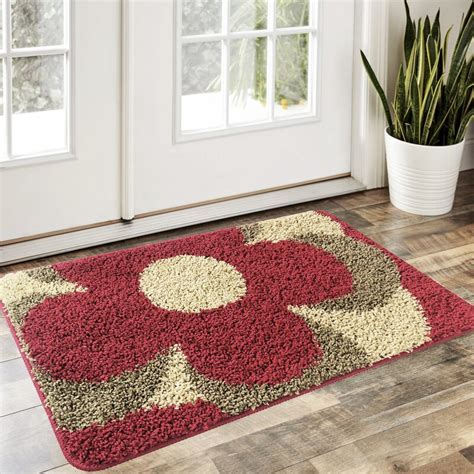 Red Barrel Studio® Kunihiro Front Door Rug Machine Washable Inside