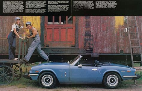 1974 Triumph Spitfire 1500 Brochure Us