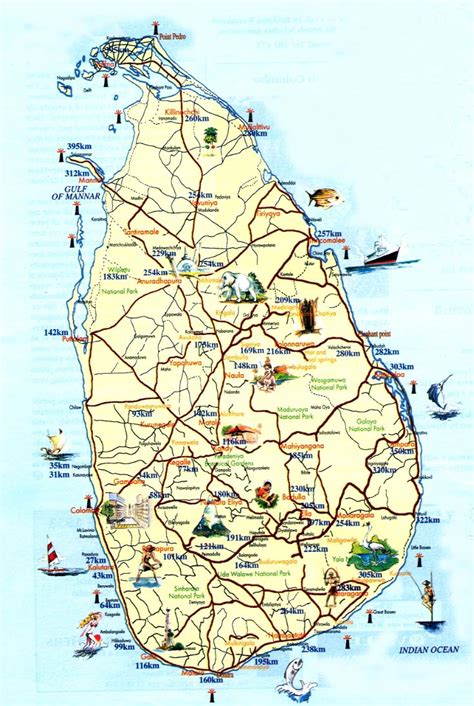 Karten Von Sri Lanka Karten Von Sri Lanka Zum Herunterladen Und Drucken