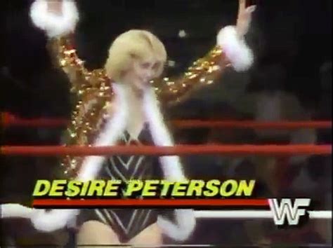 Desiree Peterson Vs Judy Martin Championship Wrestling Oct 20th 1984
