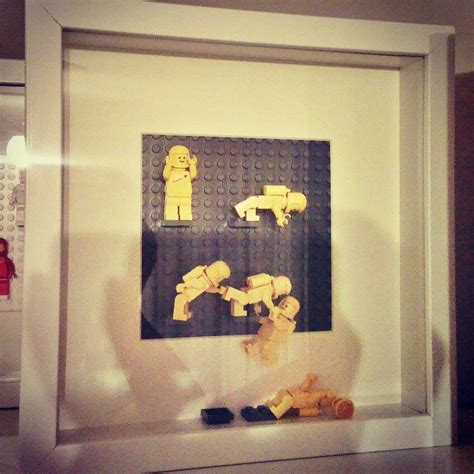 The Incident Lego Classic Space Framed Wall Art And Display By Ben