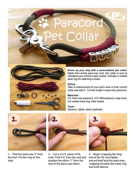 Paracord Tutorial Paracord Knots Paracord Bracelets Diy Dog Collar