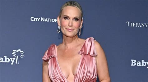 Molly Sims 48 Rocks A String Bikini While Out In The Snow ‘ski Week
