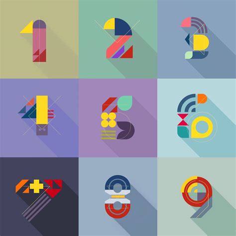 Design By Numbers Series Graphic Design Logo Logo Design Design