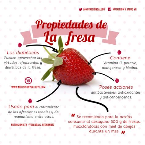 Beneficios De La Fresa Nutrici N Y Salud Y G Frutas Y Verduras