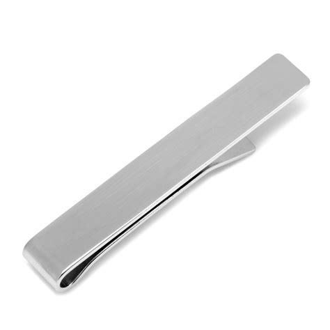 Engravable Tie Bar Sterling Silver Fortunoff Fine Jewelry