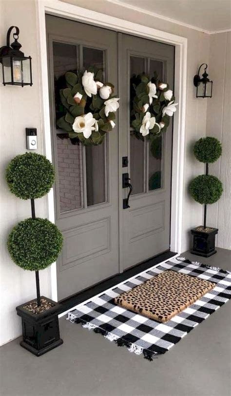 50 Beautiful Spring Decoration Ideas For Home Porch in 2020 (With