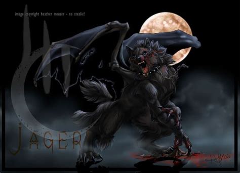 Anime Cool Dragon Werewolf All Hallows Eve And Werewolves Pinterest