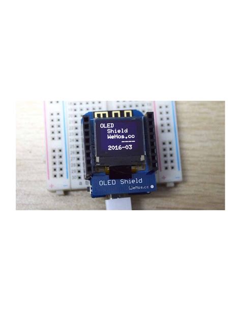 Oled Shield Wemos D Mini