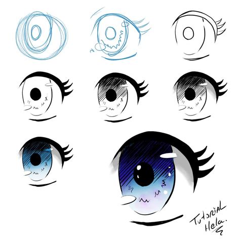 Arriba Imagen Como Dibujar Ojos De Anime Paso A Paso Alta Definición Completa k k