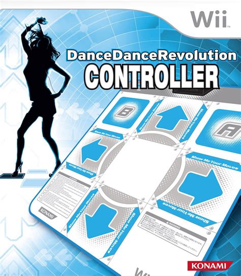 Konami Nintendo Wii Dance Revolution Dance Pad Controller Video Games