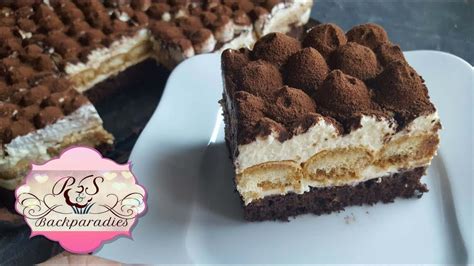 Gestern durften es meine kollegen. Tiramisu Kuchen / Blechkuchen Rezept ♥ P&S Backparadies ...