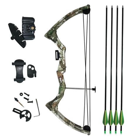 Youth Compound Bow 20lbs Draw Weight For Human Outdoor Hunting Shooting