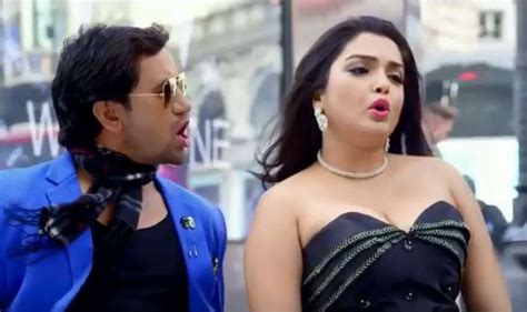 bhojpuri hotness amrapali dubey s sexy bts dance video with nirahua from nirahua chalal london