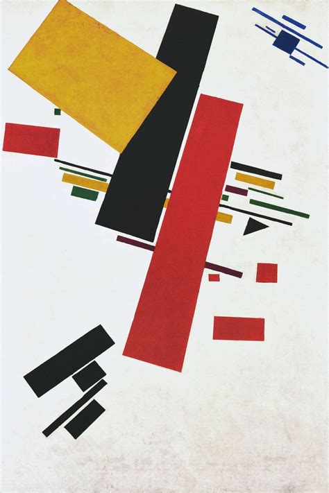 Dynamic Suprematism Canvas Art Kazimir Severinovich Malevich