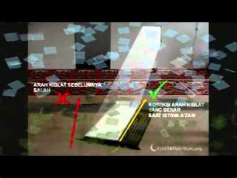 Kedua masjid yang saya ukur arah kiblatnya benar, 295 derajat 2. Solat - Cara mencari kiblat tanpa menggunakan kompas - YouTube