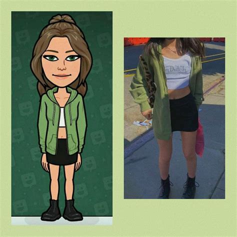 Bitmoji Fit 🐢 In 2022 Skate Girl Outfit Snapchat Girls Bitmoji Outfits Baddie