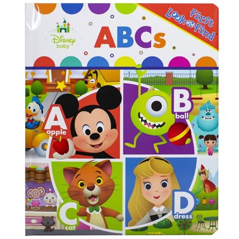 Look And Find Disney Baby Abcs Board Book