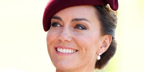 Kate Middleton Steps Out With New Curtain Bangs Haircut
