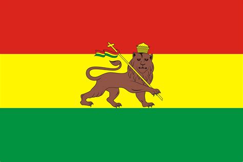 The Ethiopia Lion of Judah | Ethiopian flag, Lion of judah, Ethiopia flag