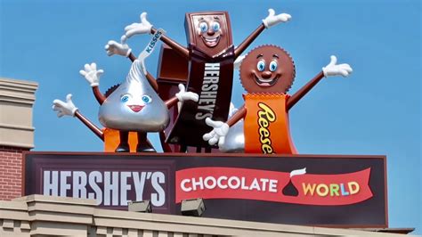 Hersheys Chocolate World And Factory Ride Thru Talking Life Size Candy