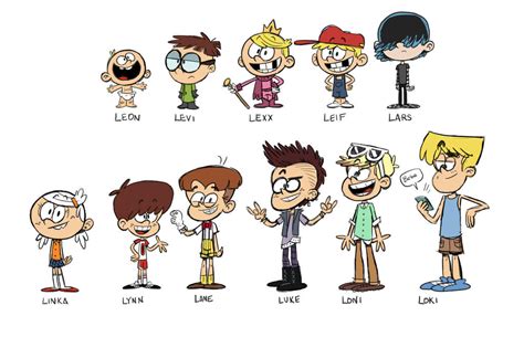 The Loud House Version Genderbend By Mikikimr On Deviantart