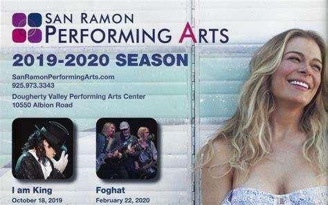 performing arts series san ramon arts foundation