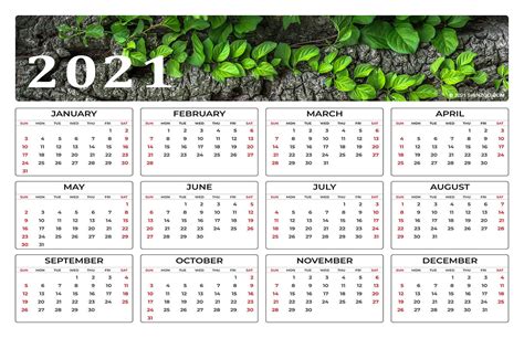 Free Printable 11x17 Editable Calendar 2021 Calendar Printables Free