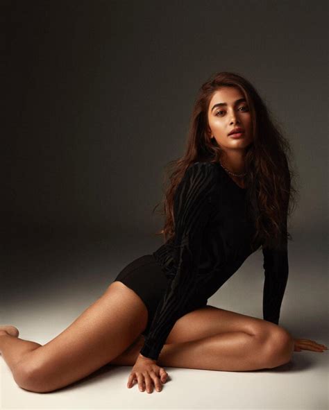 Pooja Hegdes Most Recent Sexy Black Bikini Pictures The Glam Bug