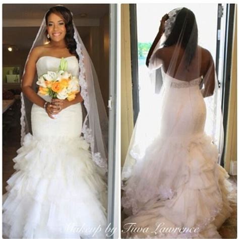 Gorg Makeup By Pinkdiamondstl Nwbrides Nigerianwedding Mermaid Gown Mermaid Wedding Dress