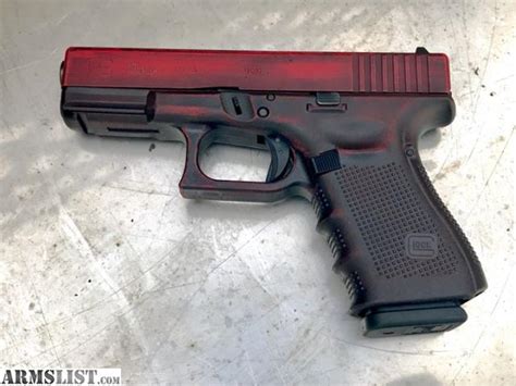 Armslist For Sale Glock 19 Gen 4 Battle Worn Red