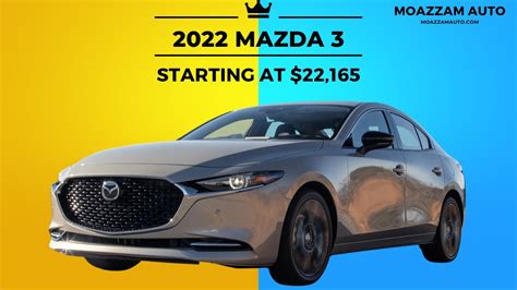 2022 Mazda 3 Review Pricing And Specs Mazda Sedan Youtube