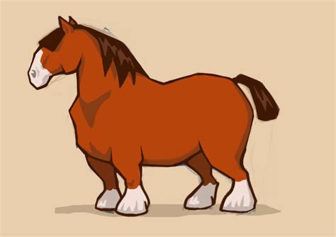 Fat Horse By Alempe On Deviantart