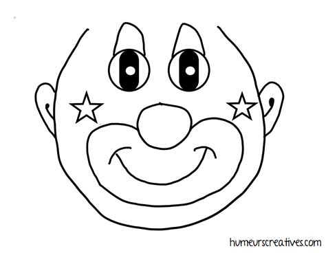 Il s'agit d'un clown fort sympathique ! Têtes de clowns en empreintes de mains - | Tete de clown, Coloriage clown et Astuces de peinture