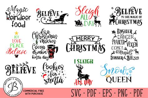 Christmas SVG Bundle, Christmas SVG, Christmas Pack Svg