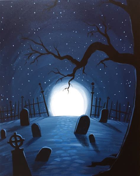 Find Your Next Paint Night Muse Paintbar Halloween Canvas