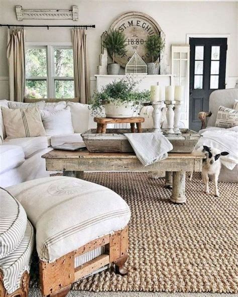 09 Beautiful French Country Living Room Decor Ideas Modern Farmhouse
