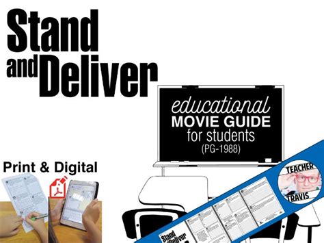 Character development, symbols benefits of the movie. Stand and Deliver Movie Viewing Guide | Teaching Resources