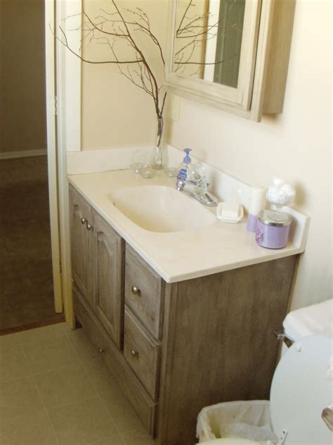 And if you paint the walls at the same time, you can achieve a stunning transformation. Down on Sanford: Bathroom Vanity Redo