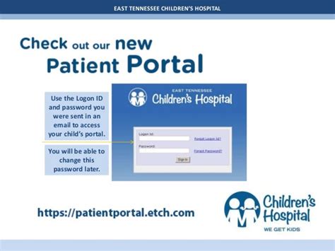 Childrens Hospital Patient Portal