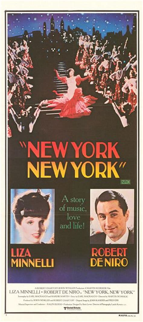 It's a reminder that the agencies who represent these values are truly the ones you want working for you. New York, New York Movie Poster (#4 of 4) - IMP Awards