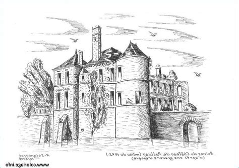 Chateau fort Dessin Unique Collection Coloriage Chateau fort Du Moyen