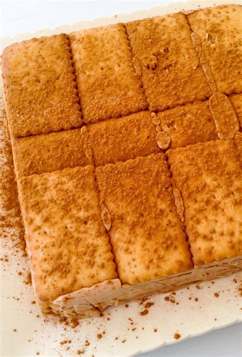 La Cocina De Inma L Pez Tarta De Galletas De Canela