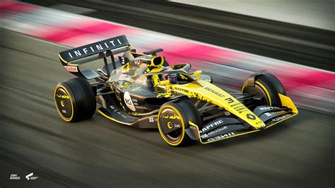 Enter the world of formula 1. 2021 Renault F1 // Concept on Behance