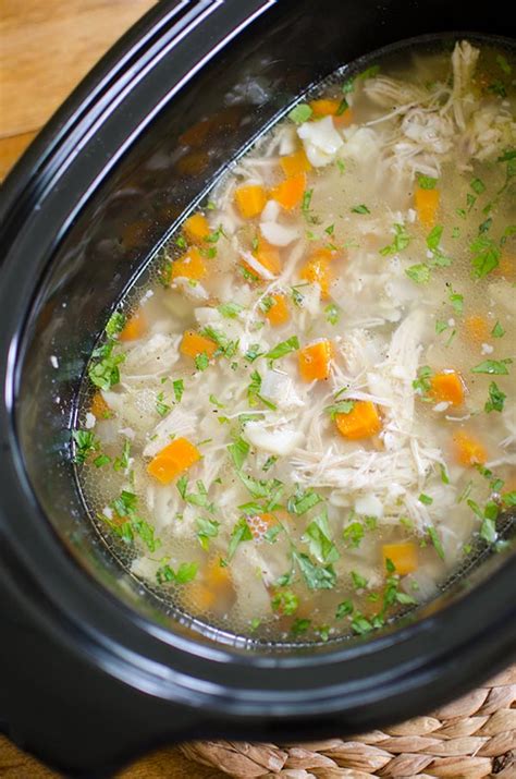 Plus, your kitchen will smell like absolute heaven. Slow cooker chicken noodle soup — Living Lou